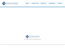 Tablet Screenshot of jfalliancegroup.com
